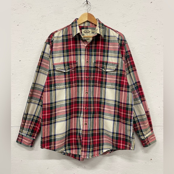 Eddie Bauer Other - Vintage Eddie Bauer Legends Flannel Button Down Shirt, Size L